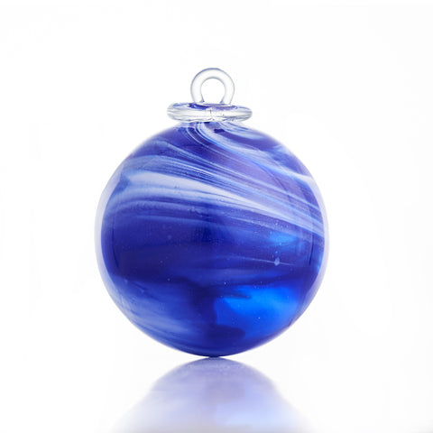 Pole nord BOULE DE NOËL - bleue et blanche