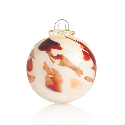 Noisette BOULE DE NOËL - écru, marron, ocre rouge