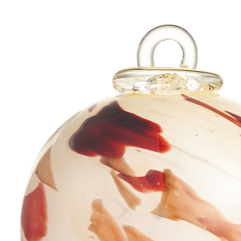 Noisette BOULE DE NOËL - écru, marron, ocre rouge