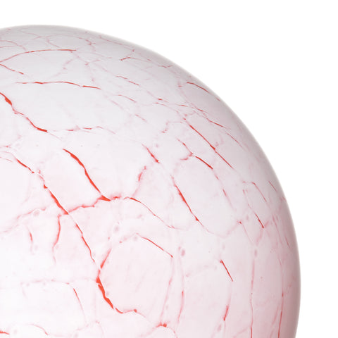 Lampe à poser GLOBE rouge - blanc et rouge