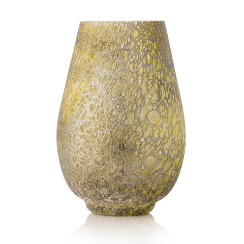 Lampe Styx à poser CRATÈRE Jaune/argent - Jaune/argent