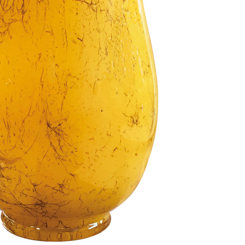 Lampe Styx à poser ALBATRE Jaune - Jaune et filet métalliques