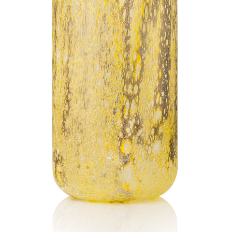 Vase haut Velvet CRATÈRE jaune/argent - jaune /argent