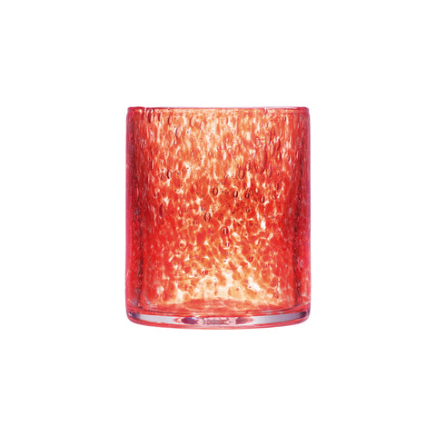 Lot de 6 gobelets à whisky CRAFT bullé rouge - Rouge