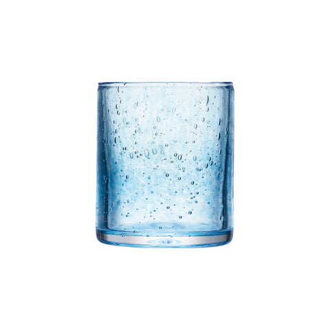 Lot de 6 gobelets à whisky CRAFT bullé bleu azur - Bleu azur