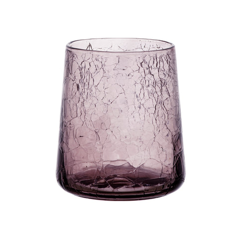 Verre à whisky FUJI - amethyste-craquele