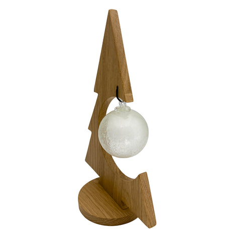 Support sapin pour Boule de Noël SAPIN en chêne - Bois