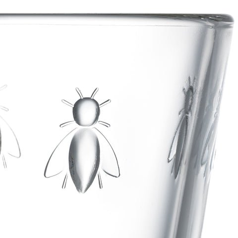 Lot de 6 long drink ABEILLE - transparent