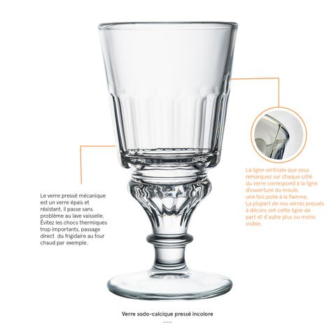 Lot de 6 Verres ABSINTHE - transparent