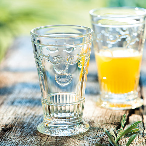 Lot de 6 long drinks VERSAILLES - transparent