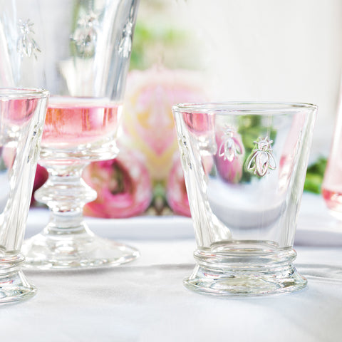 Lot de 6 petits gobelets ABEILLE - transparent