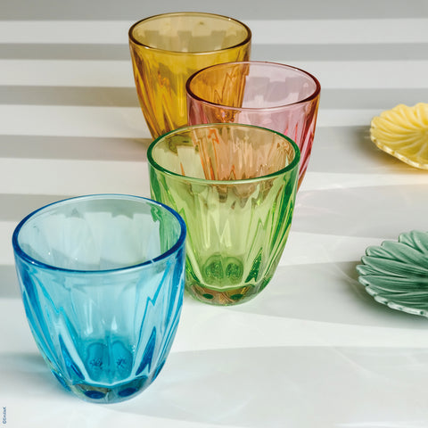 Schachtel mit 4 Tassen in der Farbe LILY