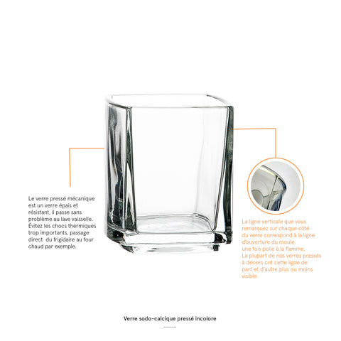 Mise en bouche PM KUBE - Transparent