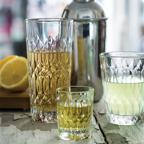 Lot de 6 Long drink VERONE - transparent