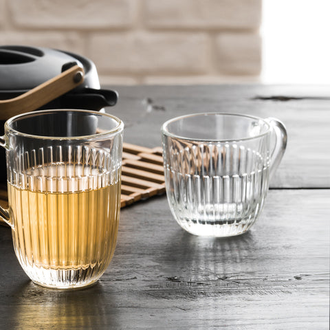 Lot de 6 tasses OUESSANT - transparent