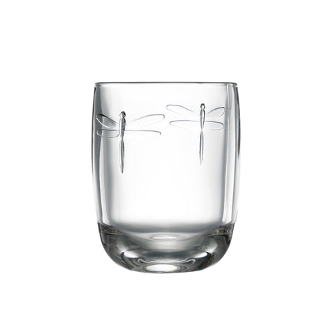 Lot de 6 Gobelets LIBELLULES - transparent