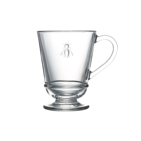 Lot de 6 mugs ABEILLE uni - transparent