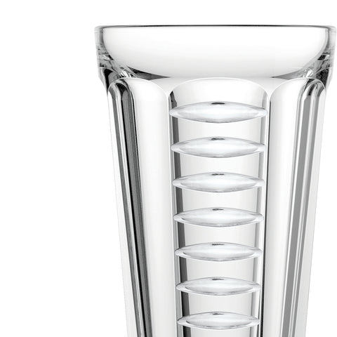 Lot de 6 long drink Amande SAGA - Transparent