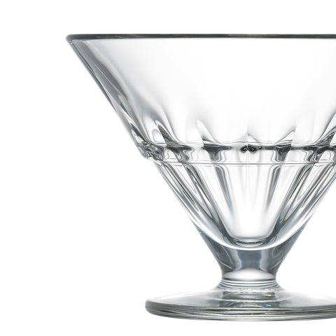 Lot de 6 coupes à glace basses EXCELSIOR - Transparent