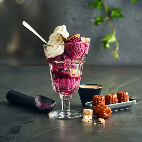Lot de 6 coupes à glace CHARLOTTE - transparent