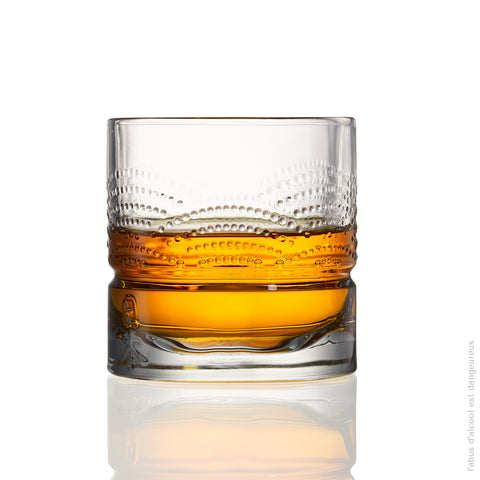 Lot de 6 verres à whisky KAÏTO DANDY - Transparent