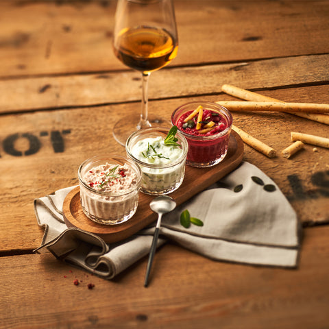Set Apéro DÉLICE - Transparent et bois