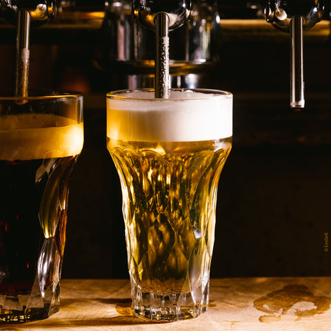 Schachtel mit 4 SILEX-Bierkrügen