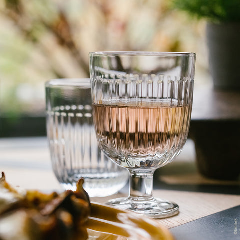 Lot de 6 Verres à pied OUESSANT transparents - transparent