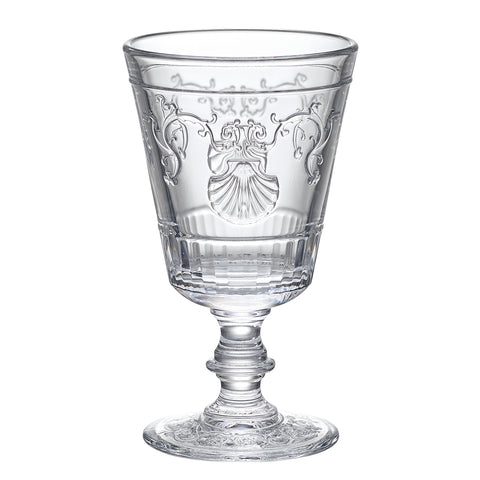 Lot de 6 verres à eau à pied VERSAILLES - Transparent