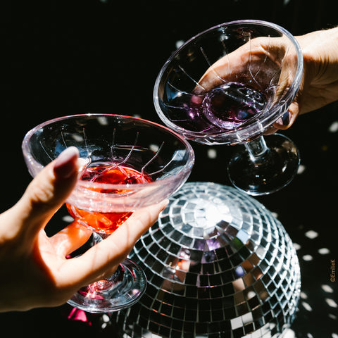 Lot de 6 verres à coktails CHICAGO