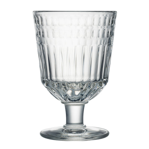 Lot de 6 verres à pied CÔTES - Transparent