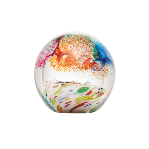 Presse-papiers arc en ciel RIVAGES - blanc, bleu et orange