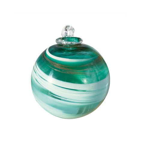 veinée verte et aventurine BOULE DE NOEL