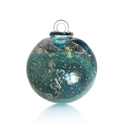 Mercure turquoise BOULE DE NOËL