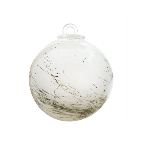 Albatre blanche BOULE DE NOËL