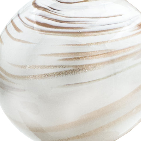 blanche aventurine BOULE DE NOEL