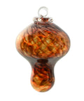 BOULE DE NOEL LAMPION Lampion de Noël rouge pailleté  - Rouge pailleté