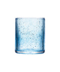 Lot de 6 gobelets à whisky CRAFT bullé bleu azur - Bleu azur