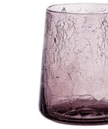 Verre à whisky  FUJI  - amethyste-craquele