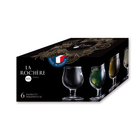 Lot de 6 verres à liqueur DEGUSTER 