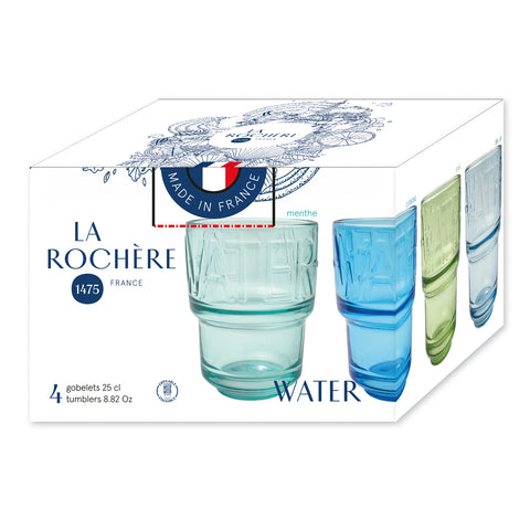 Coffret de 4 gobelets WATER