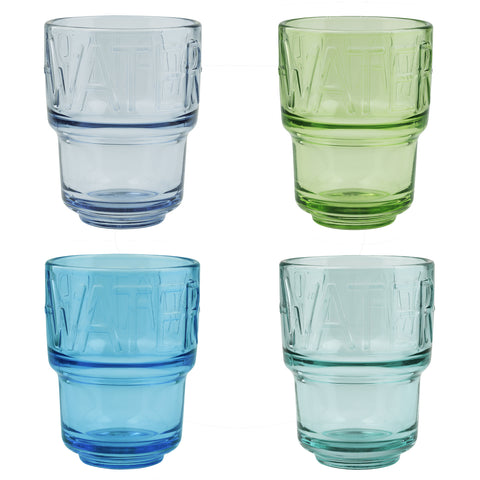 Coffret de 4 gobelets WATER