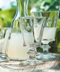Lot de 6 verres à vin ABEILLE  - Transparent