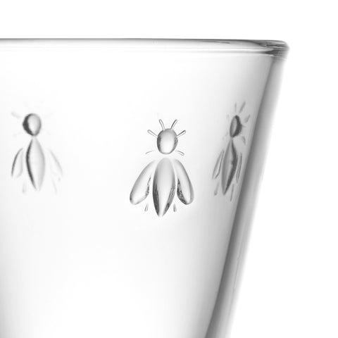 Lot de 6 verres à vin ABEILLE  - Transparent