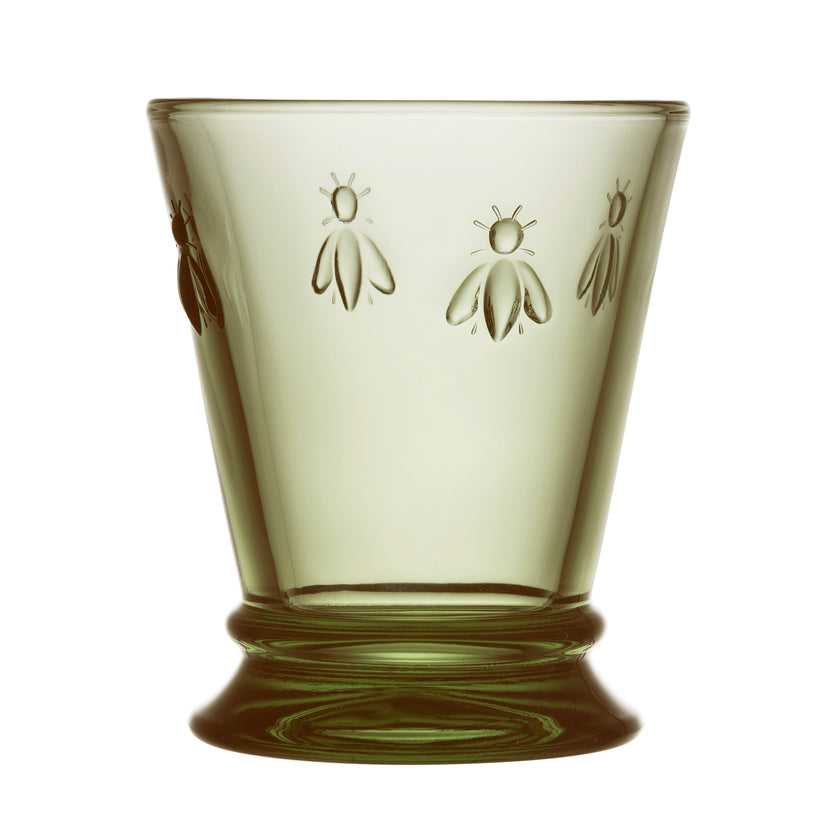 Lot 5 Verres La Rochère X Paris Musées - Décor Abeilles Dorées - État Impeccable