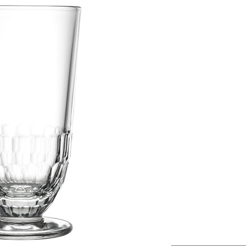 Lot de 6 long drink ARTOIS  - transparent