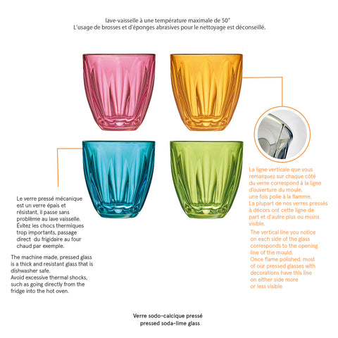 Set of 6 LILY cups