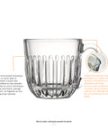Lot de 6 tasses expresso OUESSANT  - Transparent