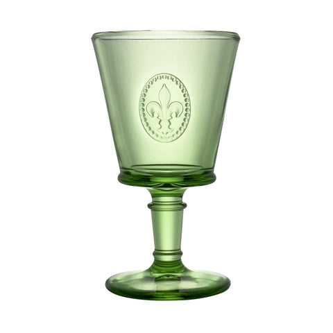 Lot de 6 verres à pied SYMBOLIC FLEUR DE LYS