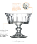 Lot de 6 Coupes CHAMPAGNE  - transparent